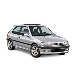 Silver Peugeot 306 S16