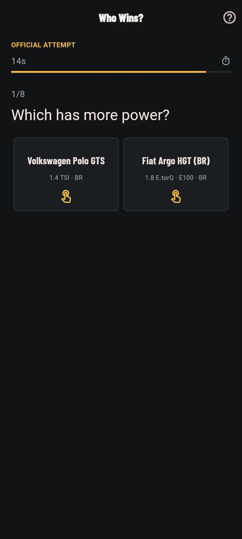 Who Wins?